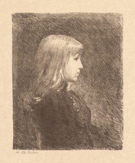 Young Lady (Jeune Fille), 1892. Creator: Charles Marie Dulac (French, 1865-1898).