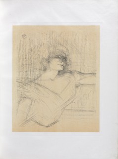 Yvette Guilbert-English Series: Dans la glu, 1898. Creator: Henri de Toulouse-Lautrec (French, 1864-1901).