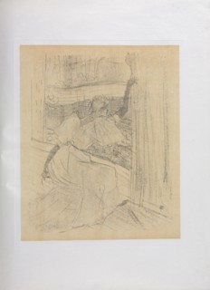 Yvette Guilbert-English Series: Saluant le public, 1898. Creator: Henri de Toulouse-Lautrec (French, 1864-1901).