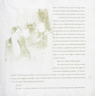 Yvette Guilbert-French Series: No. 8, 1894. Creator: Henri de Toulouse-Lautrec (French, 1864-1901).