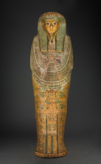 Coffin of Bakenmut (lid), c. 1000-900 BC. Creator: Unknown.