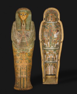 Coffin of Bakenmut, c. 1000-900 BC. Creator: Unknown.