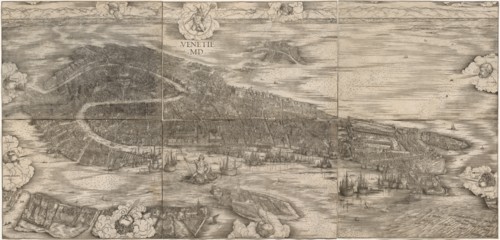 View of Venice, 1500. Creator: Jacopo de' Barbari (Italian, 1440/50-before 1515).