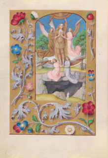 Hours of Queen Isabella the Catholic, Queen of Spain: Fol. 193v, St. Mary Magdalene, c. 1500. Creator: Master of the First Prayerbook of Maximillian (Flemish, c. 1444-1519); Associates, and.