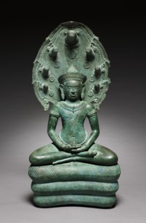 Naga-Enthroned Buddha, 1100s. Creator: Unknown.