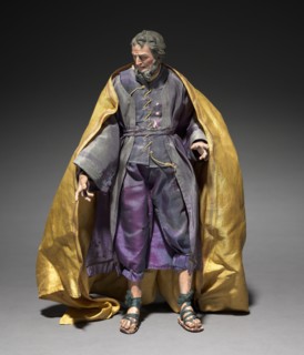 Figure from a Crèche: Joseph, 1780-1830. Creator: Unknown.