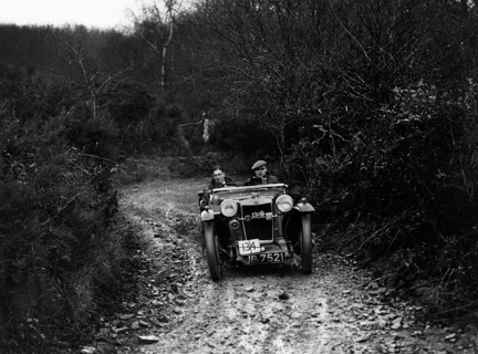 1935 MG PB Cream Cracker Ex works trials car C.A.N. May. Creator: Unknown.