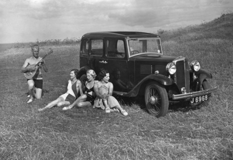 1932 Standard Little Nine, in Jersey, Channel Islands. Creator: Unknown.