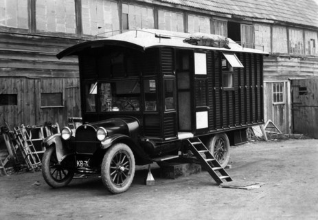 1930 Dodge camper van conversion by Hutchings. Creator: Unknown.