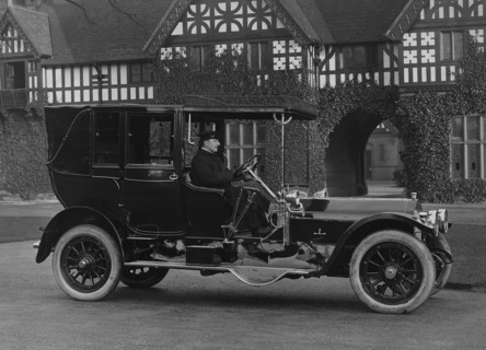 1909 Wolseley 50hp Landaulette. Creator: Unknown.