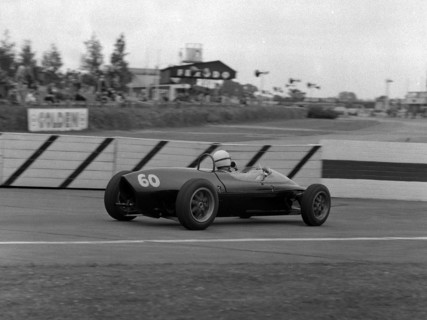 Lola-Ford, Bill McCowen, Goodwood 10th June 1961. Creator: Unknown.