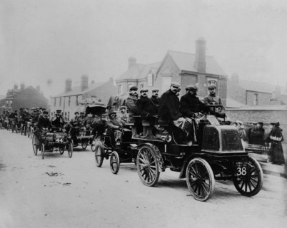 1900 Thousand Mile Trial, Daimler Wagonette. Creator: Unknown.