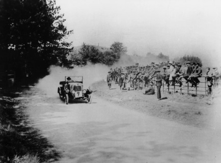 1921 Aston Martin  SV at Aston Clinton hill climb. Creator: Unknown.