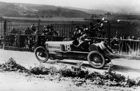 1922 Ballot, Targa Florio driven by Giulio Foresti. Creator: Unknown.