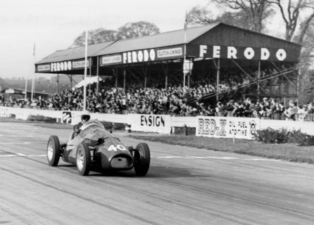 1954 Connaught, Ken McAlpine at Goodwood. Creator: Unknown.