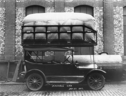 1917 Maxwell with gas bag conversion. Creator: Unknown.