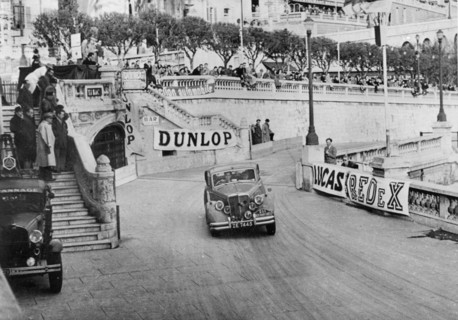 Jaguar MKV, Vard, Monte Carlo Rally 1951. Reg ZE7445. Creator: Unknown.
