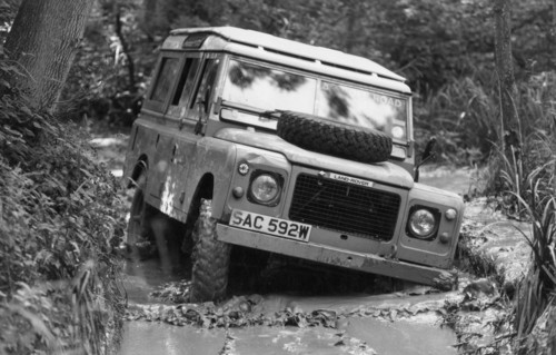 1980 Land Rover V8. Creator: Unknown.