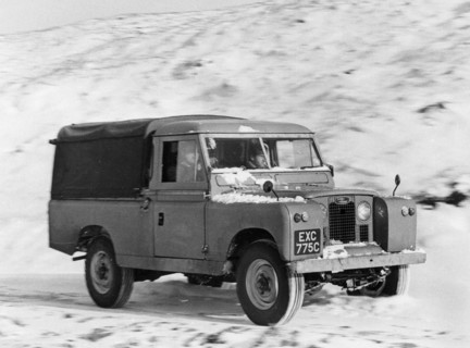 1965 Land Rover 109 series 2. Creator: Unknown.