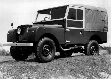 1957 Land Rover Series 1. Creator: Unknown.