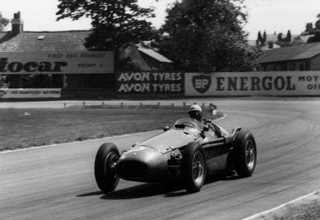 1955 Maserati 250F, Behra at Aintree. Creator: Unknown.