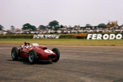 Ferrari, Peter Collins, 1958 British Grand Prix. Creator: Unknown.