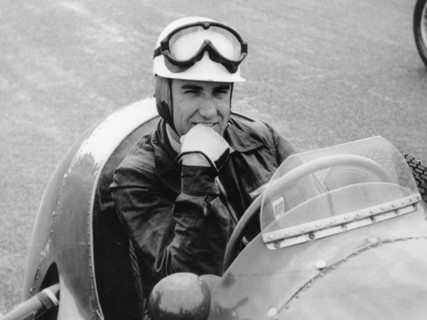 Racing driver Ken McAlpine. Creator: Unknown.