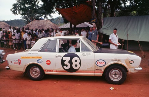 Ford Cortina MkII, 1967 East African Safari. Creator: Unknown.
