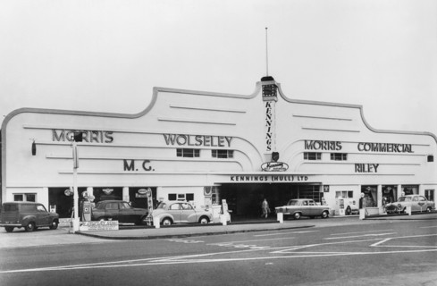 Kenning's Garage in Hull 1964. Creator: Unknown.