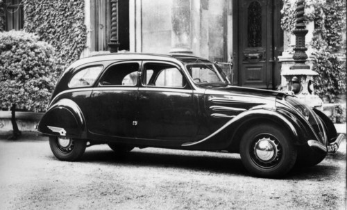 1937 Peugeot 402 Paris taxi. Creator: Unknown.