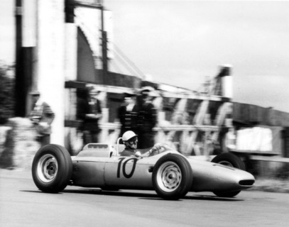 1962 Porsche 804, Joe Bonnier, British Grand Prix. Creator: Unknown.