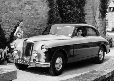 1957 Riley 2.6 . Creator: Unknown.