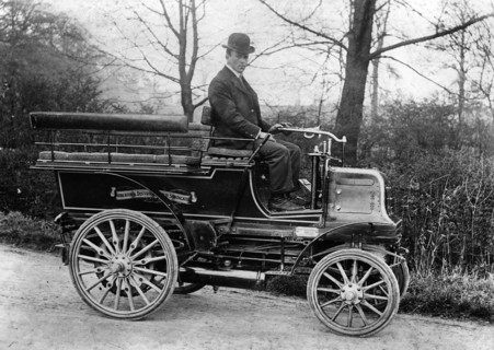 1898 Daimler wagonette. Creator: Unknown.