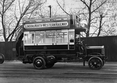 1910 Commer bus for LNWR. Creator: Unknown.