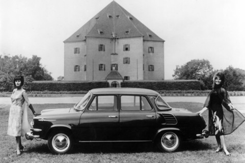 1965 Skoda 1000 MB saloon. Creator: Unknown.