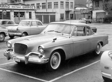 1956 Studebaker Silver Hawk. Creator: Unknown.
