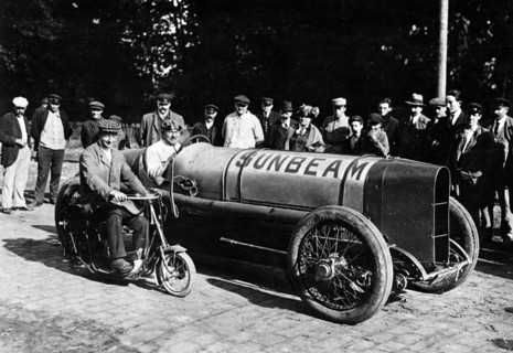 Sunbeam 350 hp, Rene Thomas. Creator: Unknown.
