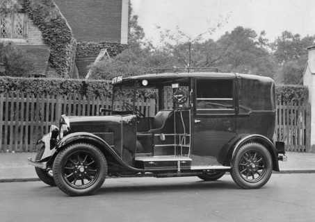 1934 Austin TT taxi cab. Creator: Unknown.