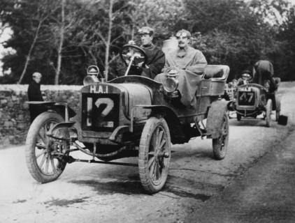 1906 Thornycroft TT car, Isle of Man TT. Creator: Unknown.