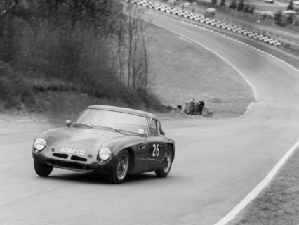 TVR Grantura, C. Saunders, Brands Hatch 1962. Creator: Unknown.