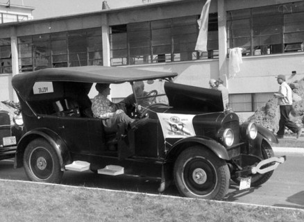 1922 Velie tourer on the 1961 Glidden Tour rally. Creator: Unknown.