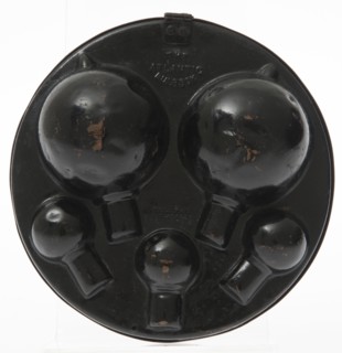 Motorist's spare bulb case 1930's. Creator: Unknown.