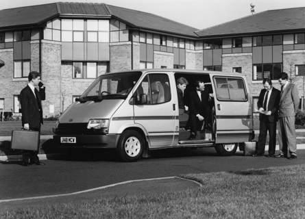 1991 Ford Transit V.I.P. minibus with Indiana conversion. Creator: Unknown.