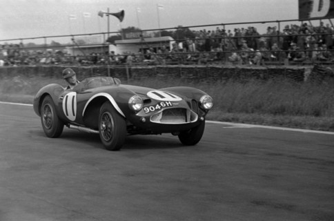 Aston Martin DB3S, Peter Blond , Goodwood 1957. Creator: Unknown.