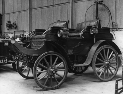 1902 Arrol Johnston dogcart. Creator: Unknown.