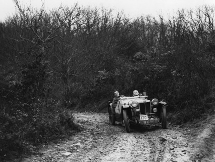 1935 MG N type Magnette, Bastock. Creator: Unknown.