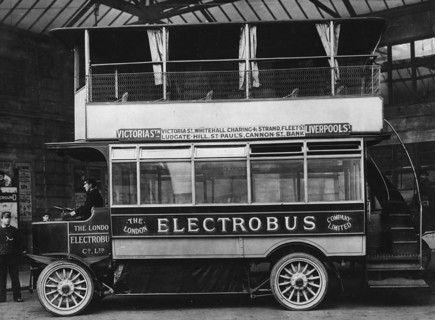 1909 Electrobus. Creator: Unknown.