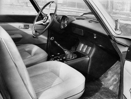 1963 Alfa Romeo 2600 Coupe Speciale interior by Pininfarina . Creator: Unknown.
