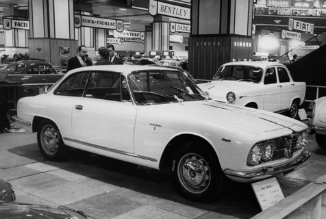 1961 Alfa Romeo 2000 Sprint, Earl's Court motorshow. Creator: Unknown.