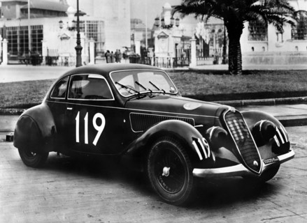 1937 Alfa Romeo 6C 2300 Mille Miglia. Creator: Unknown.